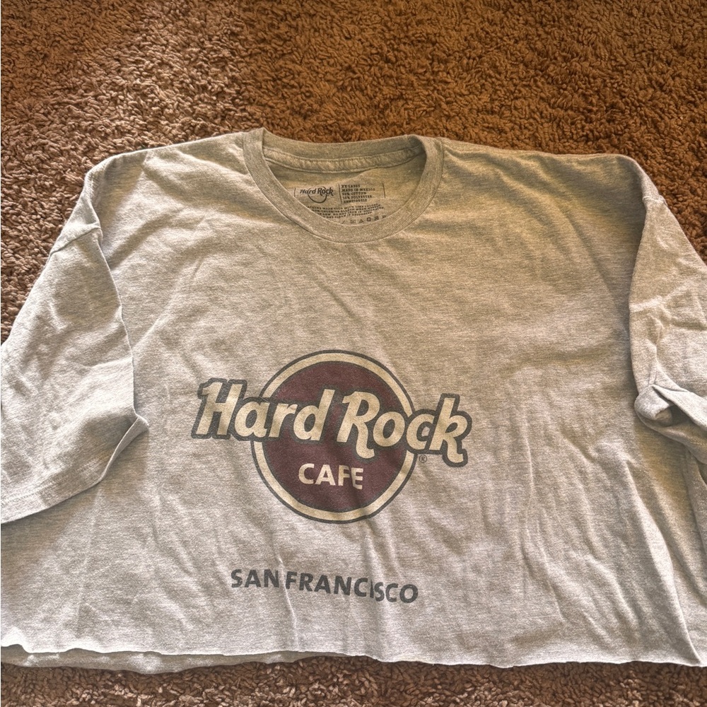 Hard Rock Cafe Heather Gray Tee